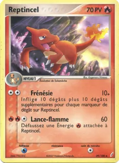 Reptincel, EX Gardiens de Cristal 29