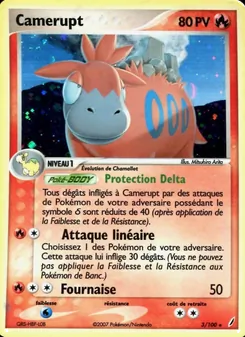 Camerupt, EX Gardiens de Cristal 3