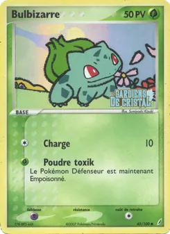 Bulbizarre, EX Gardiens de Cristal 45