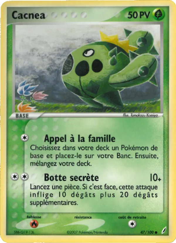 Cacnea, EX Gardiens de Cristal 47