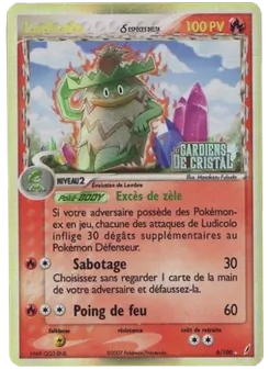 Ludicolo δ, EX Gardiens de Cristal 6