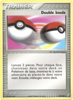 Double boule, EX Gardiens de Cristal 78
