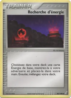 Recherche d'énergie, EX Gardiens de Cristal 86