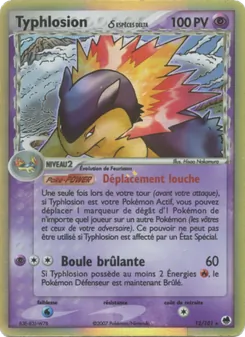 Typhlosion δ, EX Île des Dragons 12