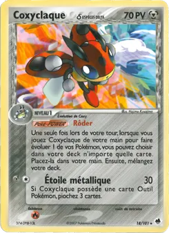Coxyclaque δ, EX Île des Dragons 18
