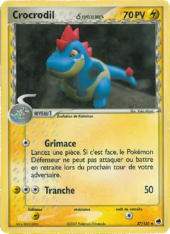 Crocrodil δ, EX Île des Dragons 27