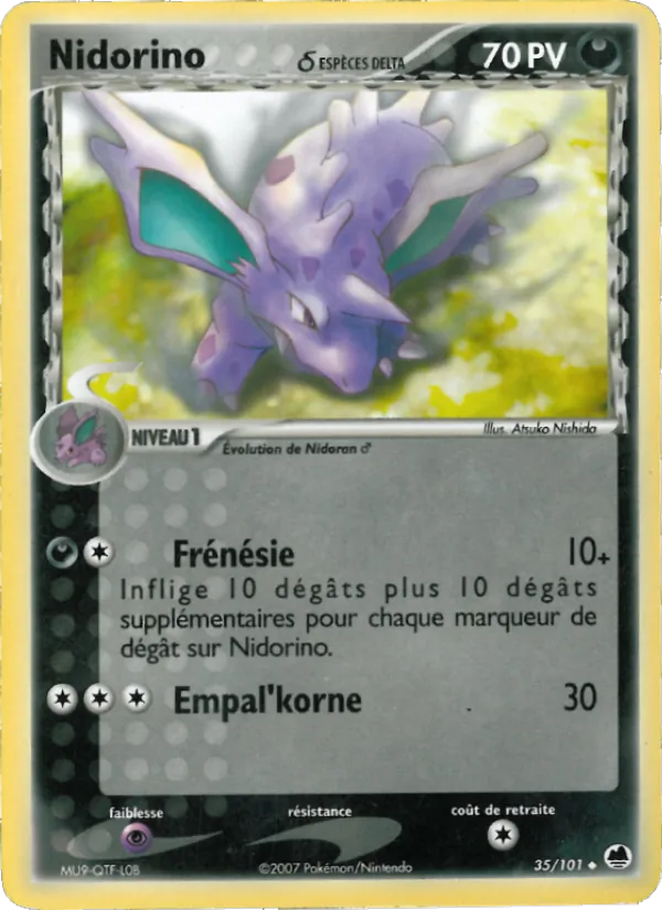 Nidorino δ, EX Île des Dragons 35