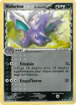 Nidorino δ, EX Île des Dragons 35