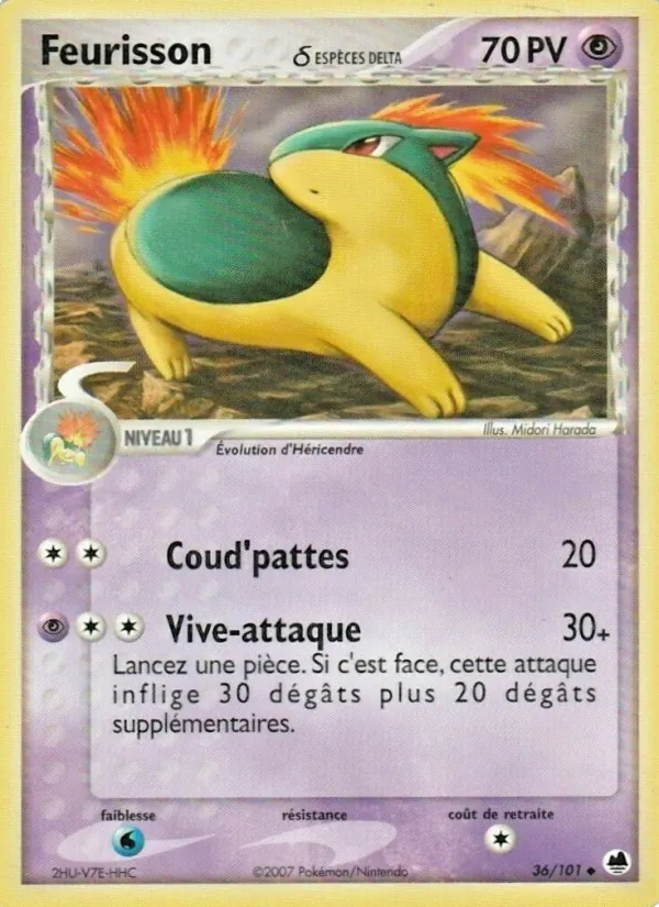 Feurisson δ, EX Île des Dragons 36