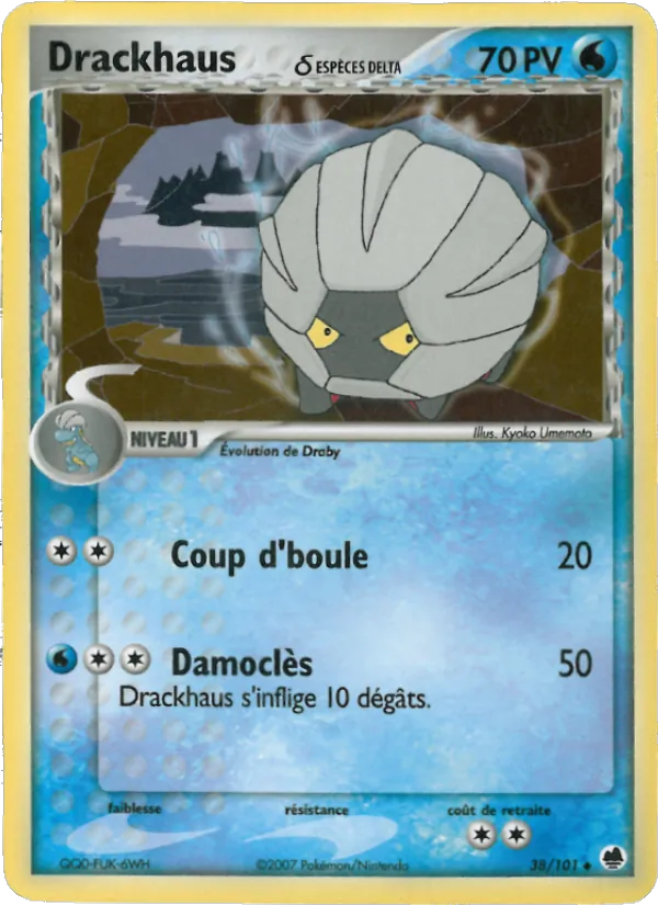 Drackhaus δ, EX Île des Dragons 38