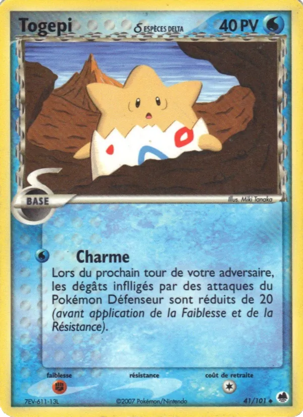Togepi δ, EX Île des Dragons 41