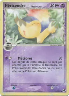 Héricendre δ, EX Île des Dragons 45