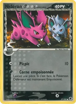 Nidoran ♂ δ, EX Île des Dragons 57