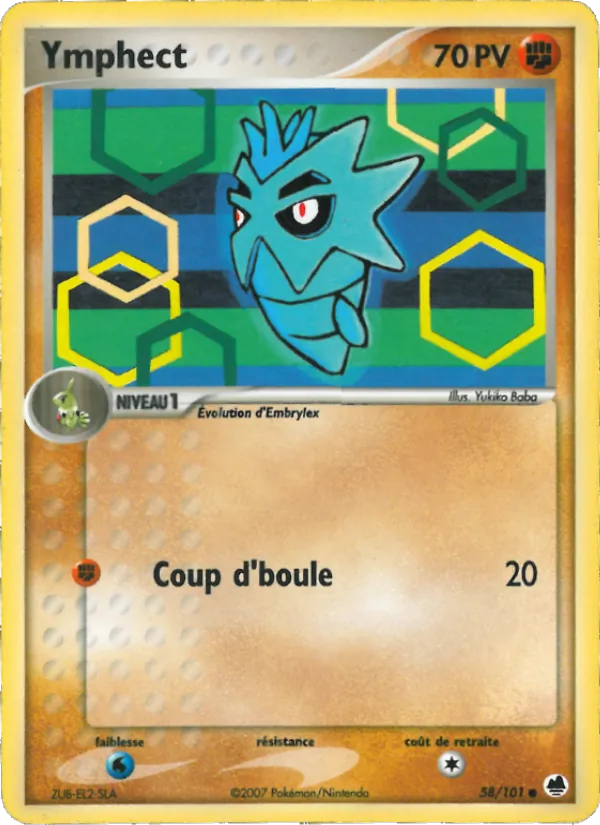 Ymphect, EX Île des Dragons 58