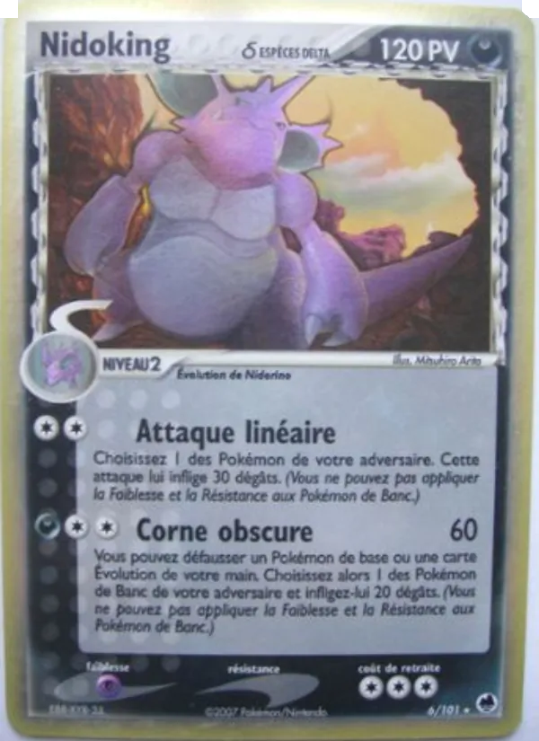 Nidoking δ, EX Île des Dragons 6
