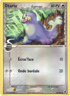 Otaria δ, EX Île des Dragons 62