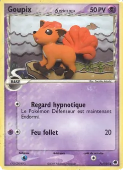 Goupix δ, EX Île des Dragons 70