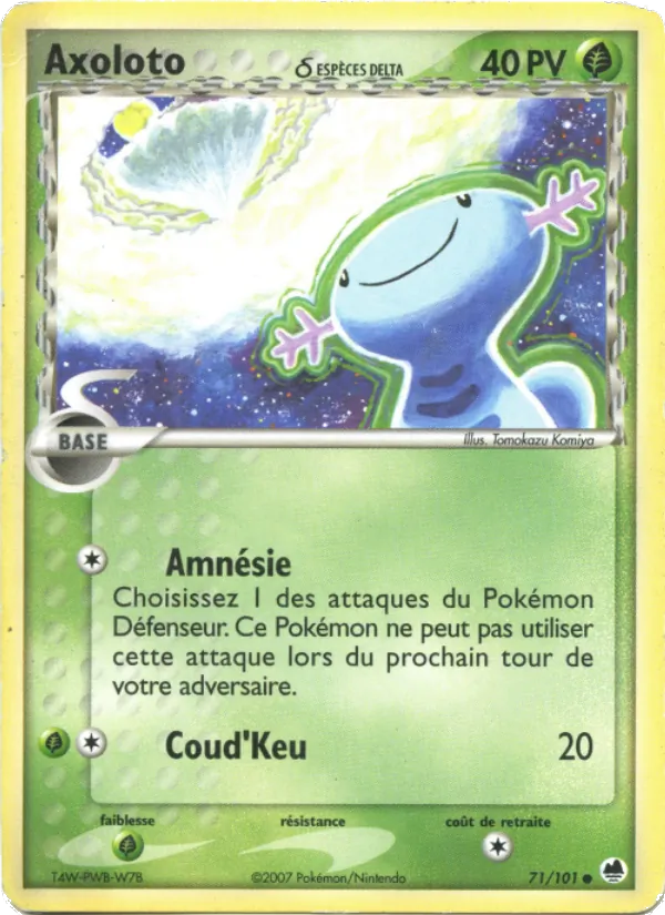 Axoloto δ, EX Île des Dragons 71