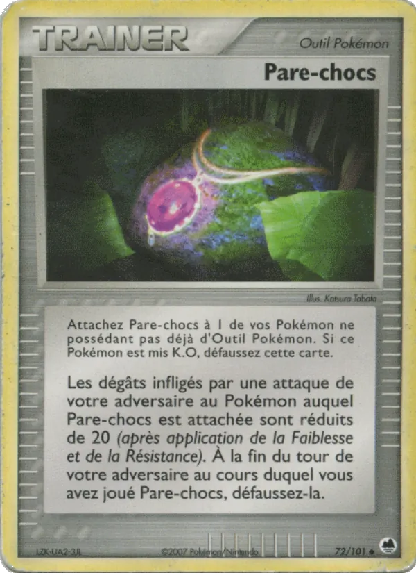 Pare-chocs, EX Île des Dragons 72