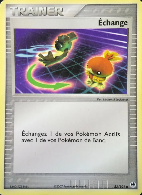 Échange, EX Île des Dragons 83
