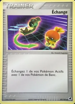Échange, EX Île des Dragons 83