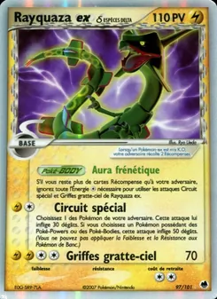 Rayquaza ex δ, EX Île des Dragons 97