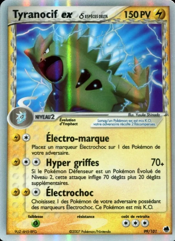 Tyranocif ex δ, EX Île des Dragons 99