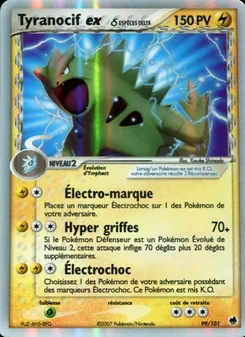 Tyranocif ex δ, EX Île des Dragons 99