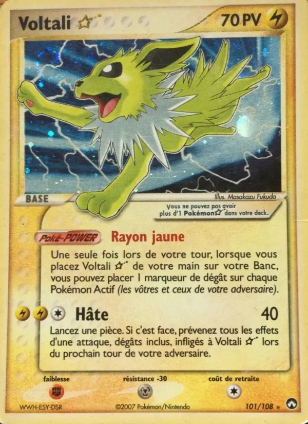 Voltali ☆, EX Gardiens du Pouvoir 101
