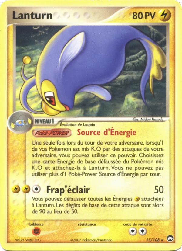 Lanturn, EX Gardiens du Pouvoir 15