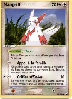 Mangriff, EX Gardiens du Pouvoir 25