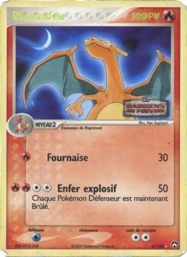 Dracaufeu, EX Gardiens du Pouvoir 6