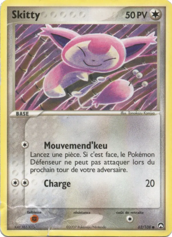 Skitty, EX Gardiens du Pouvoir 62