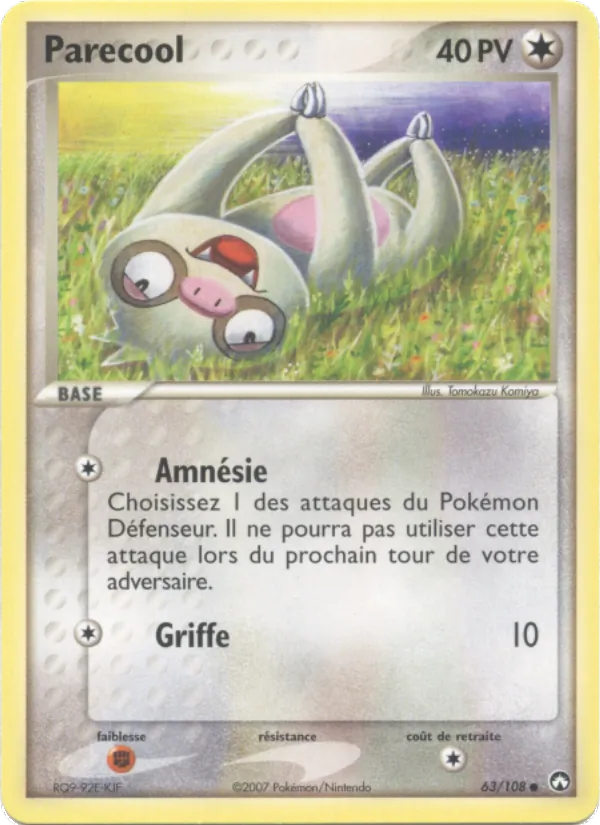 Parecool, EX Gardiens du Pouvoir 63