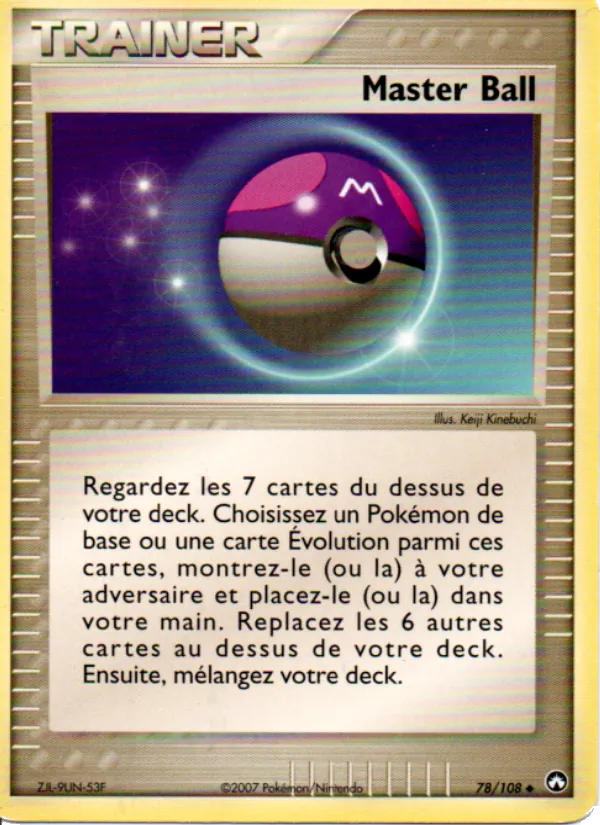Master Ball, EX Gardiens du Pouvoir 78