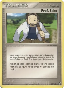 Prof. Seko, EX Gardiens du Pouvoir 80