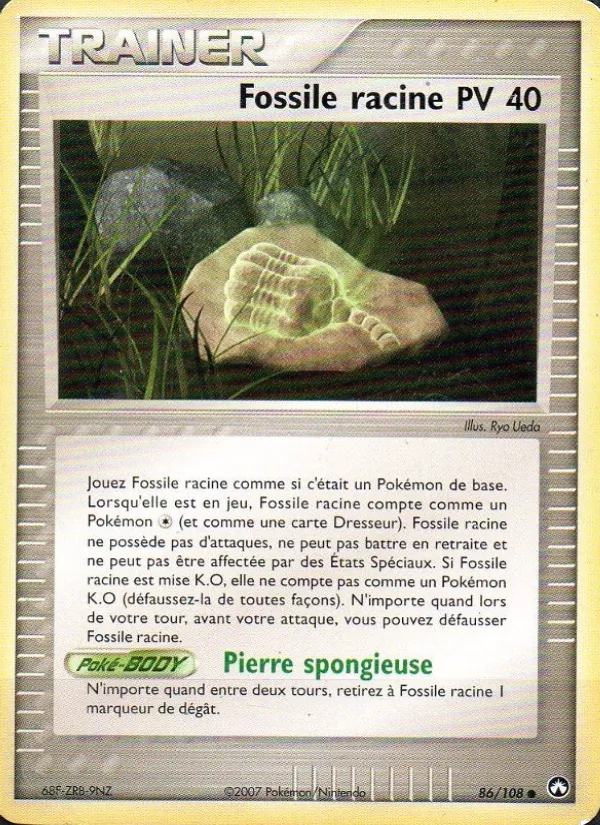 Fossile racine, EX Gardiens du Pouvoir 86