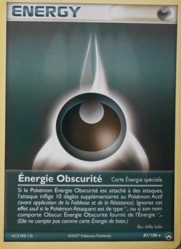 Énergie Obscurité, EX Gardiens du Pouvoir 87