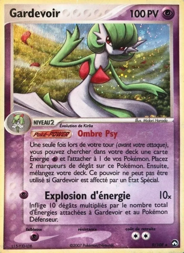 Gardevoir, EX Gardiens du Pouvoir 9