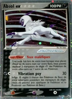 Absol ex, EX Gardiens du Pouvoir 92