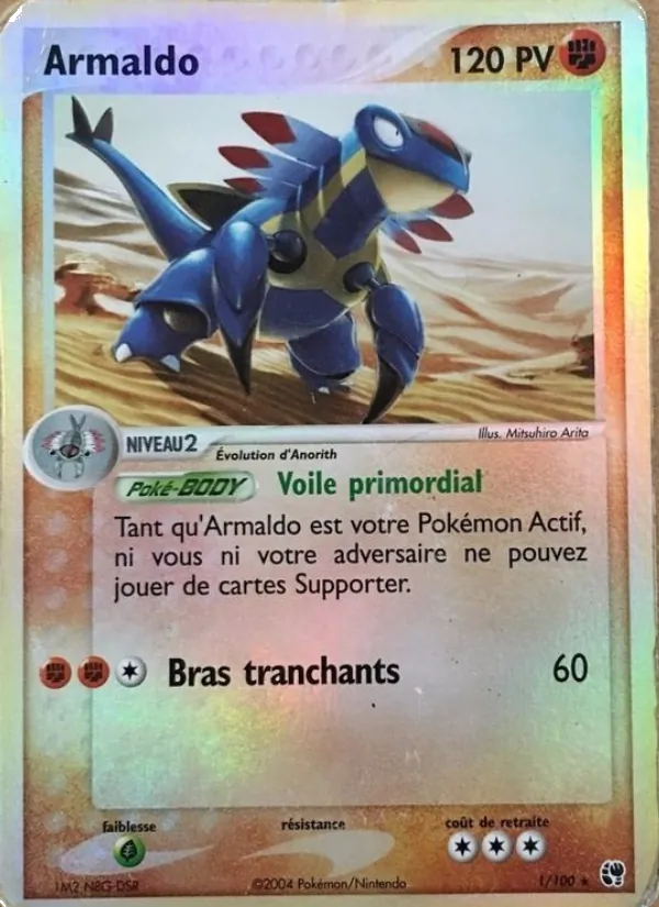 Armaldo, EX Tempête de sable 1