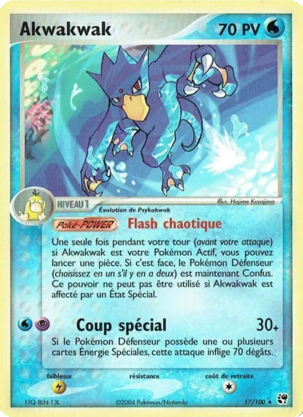 Akwakwak, EX Tempête de sable 17