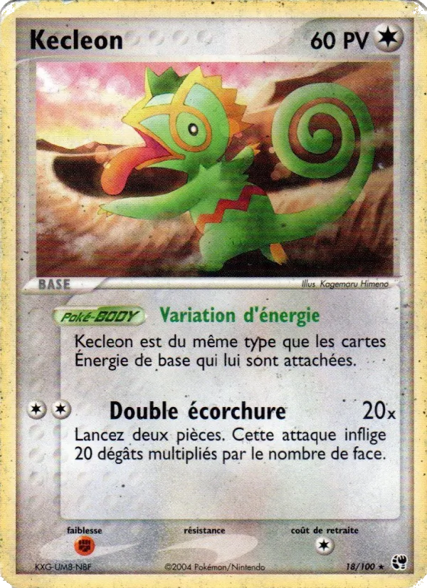 Kecleon, EX Tempête de sable 18