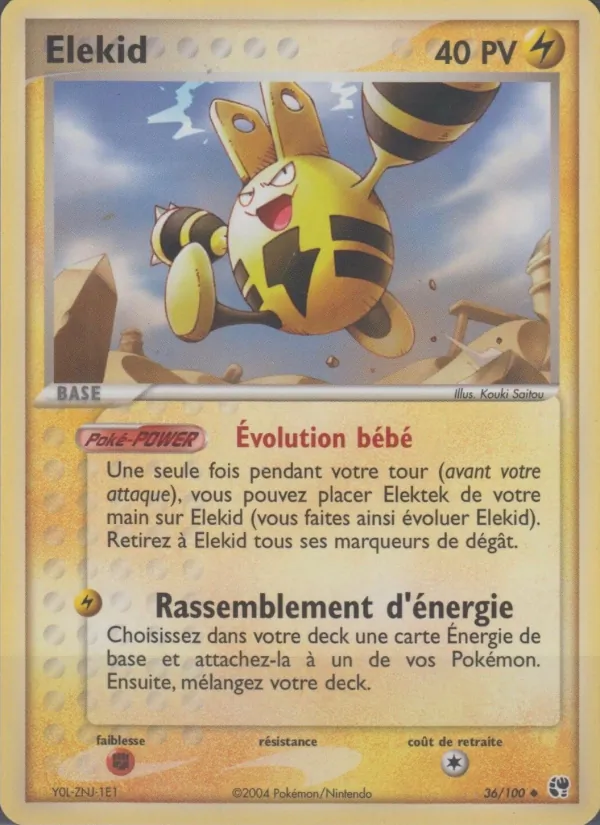 Elekid, EX Tempête de sable 36