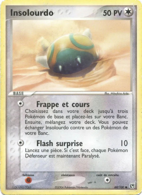 Insolourdo, EX Tempête de sable 60