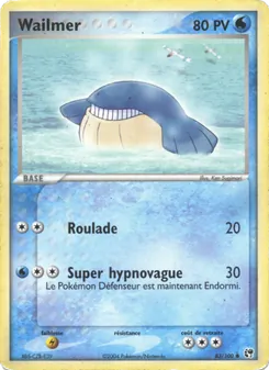 Wailmer, EX Tempête de sable 83
