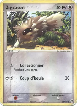 Zigzaton, EX Tempête de sable 85