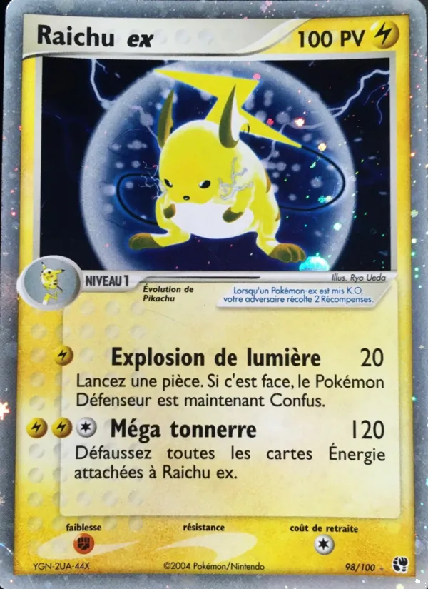 Raichu ex, EX Tempête de sable 98