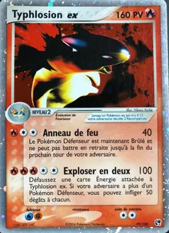 Typhlosion ex, EX Tempête de sable 99
