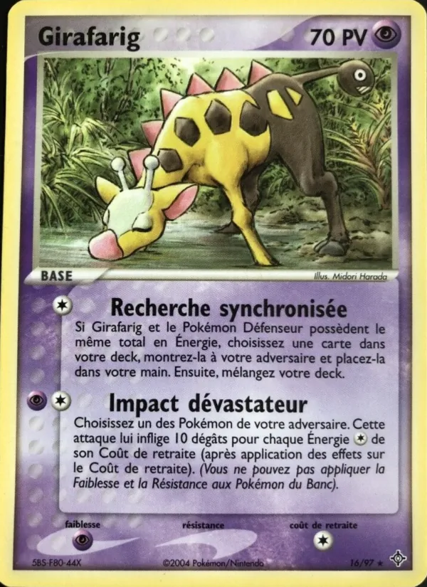 Girafarig, EX Dragon 16